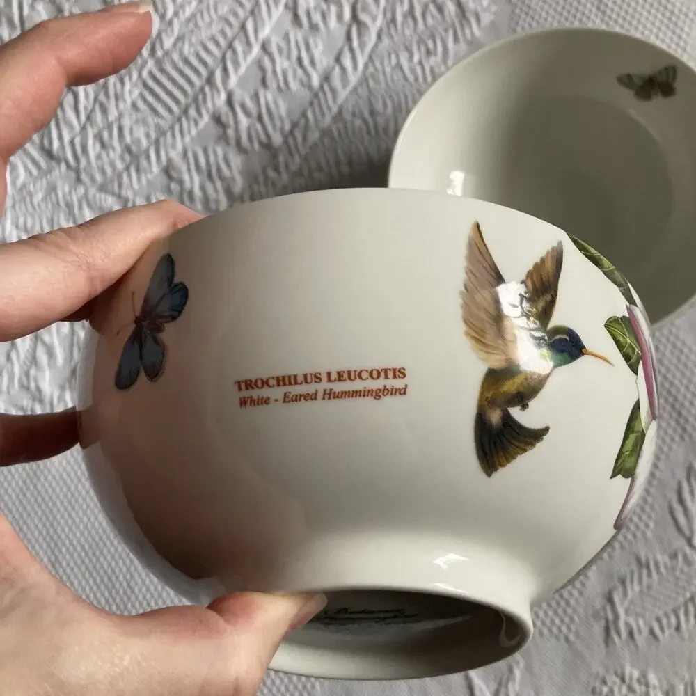 Lot of 2 Portmeirion Botanic Hummingbird 6